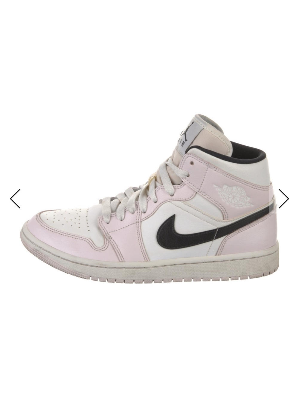 LIMITED EDITION Light Pink and Black Jordan Sneakers